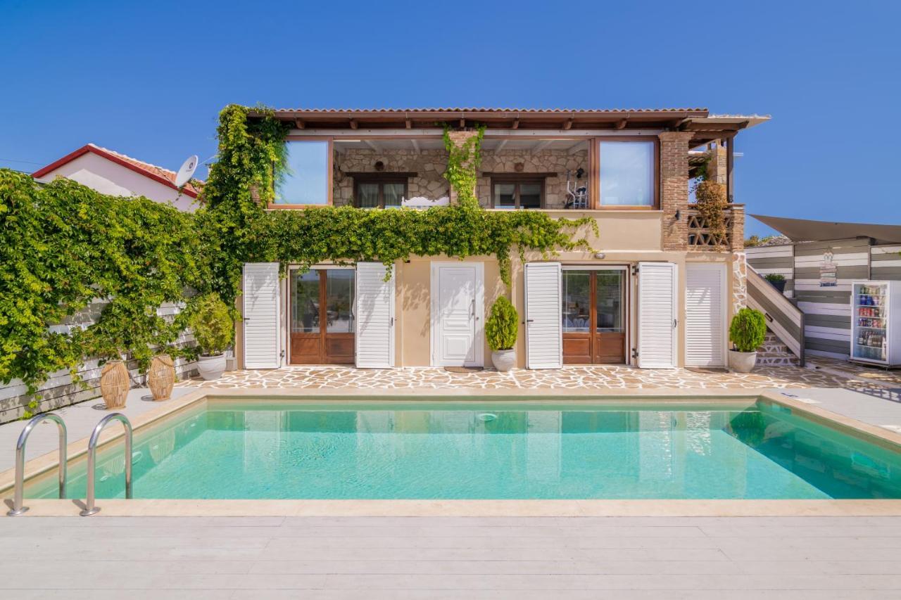 Villa Tramonto With Private Heated Pool, By Zantewize Volímai Dış mekan fotoğraf
