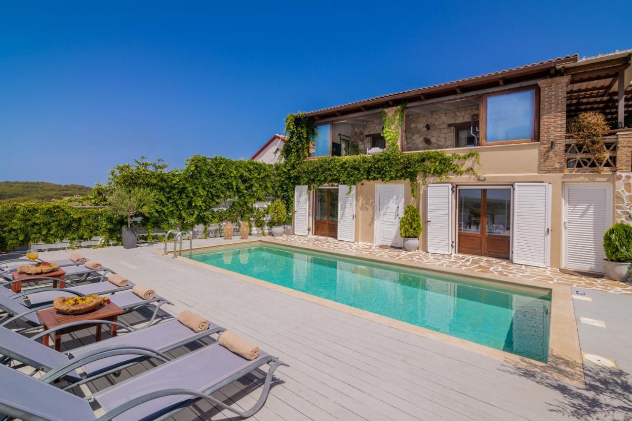 Villa Tramonto With Private Heated Pool, By Zantewize Volímai Dış mekan fotoğraf