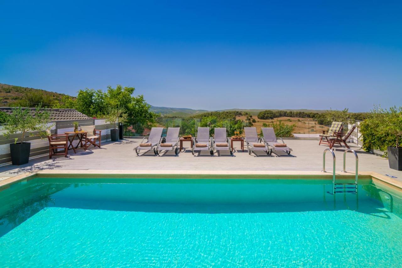 Villa Tramonto With Private Heated Pool, By Zantewize Volímai Dış mekan fotoğraf