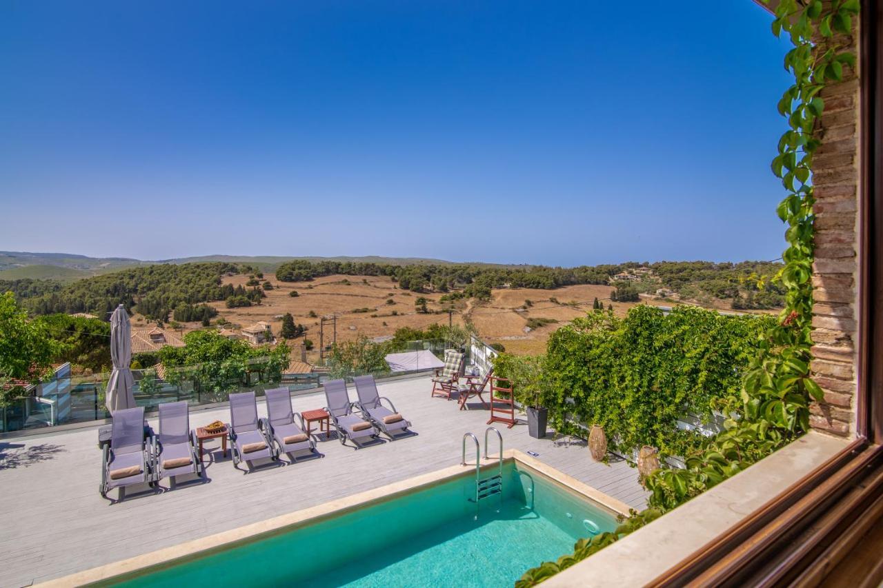 Villa Tramonto With Private Heated Pool, By Zantewize Volímai Dış mekan fotoğraf