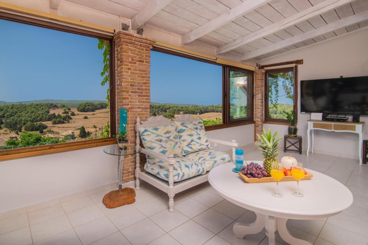 Villa Tramonto With Private Heated Pool, By Zantewize Volímai Dış mekan fotoğraf