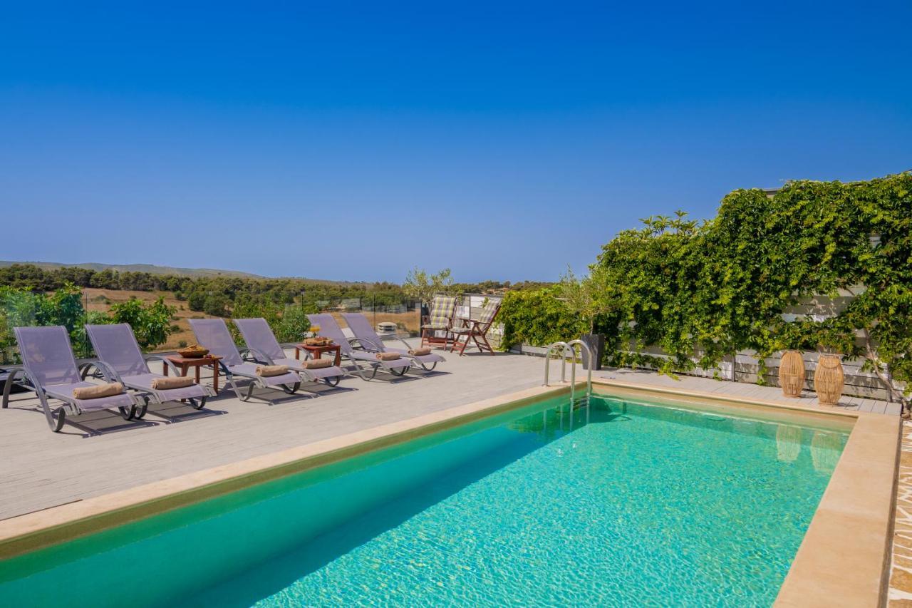 Villa Tramonto With Private Heated Pool, By Zantewize Volímai Dış mekan fotoğraf