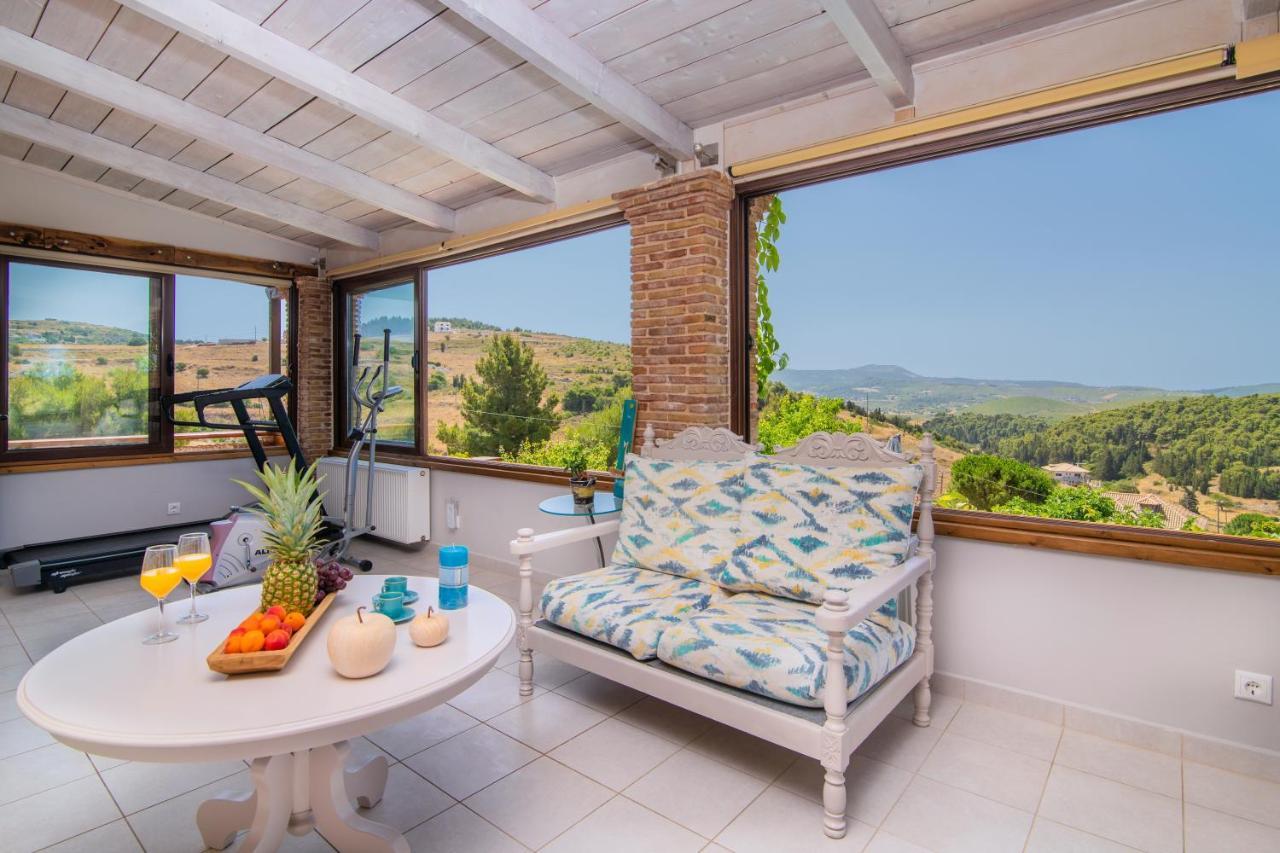 Villa Tramonto With Private Heated Pool, By Zantewize Volímai Dış mekan fotoğraf