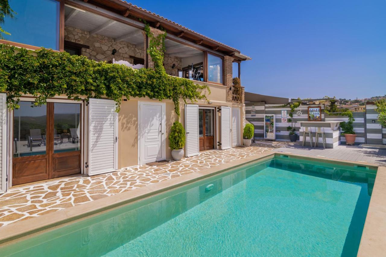 Villa Tramonto With Private Heated Pool, By Zantewize Volímai Dış mekan fotoğraf